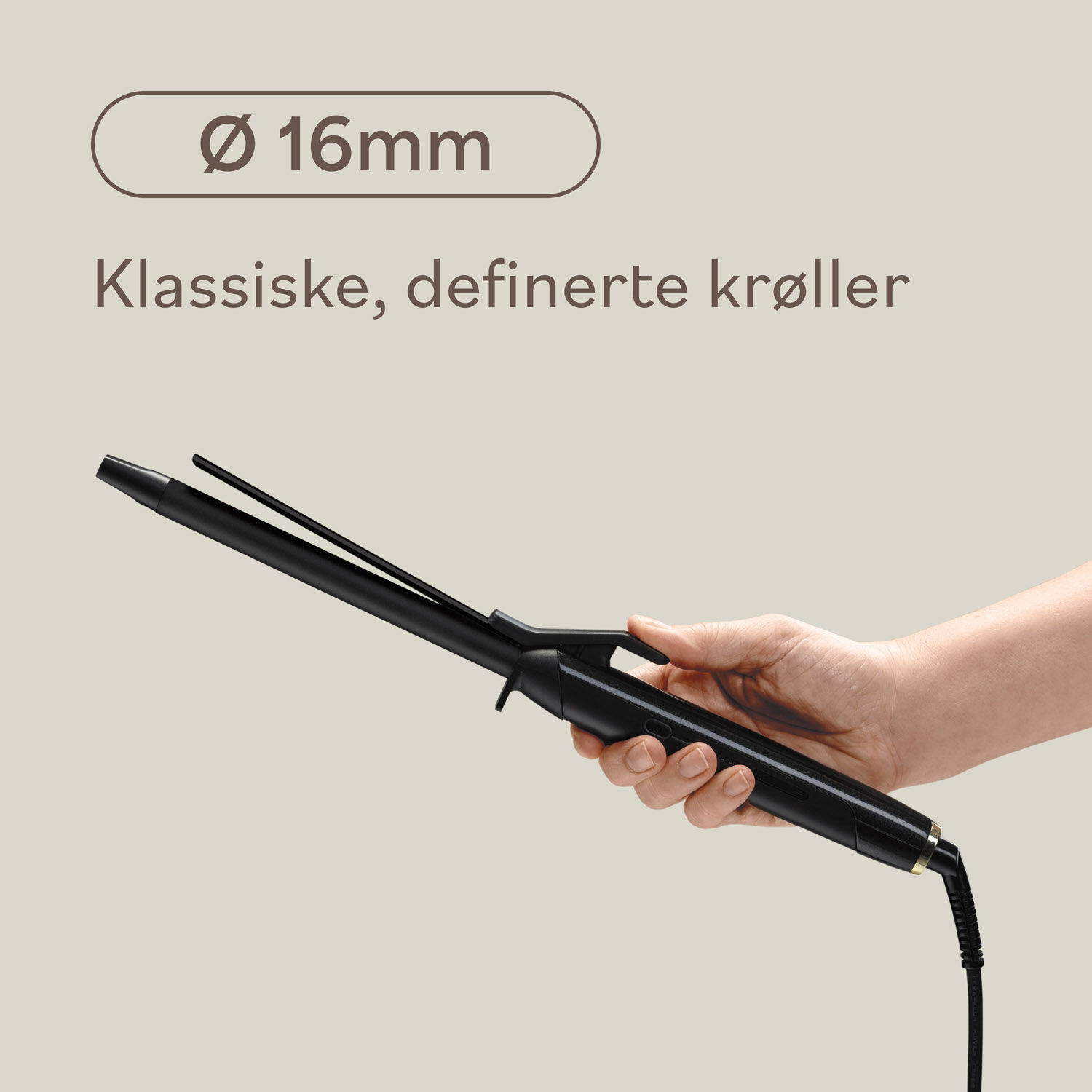 Curling Tong - &Oslash; 16mm